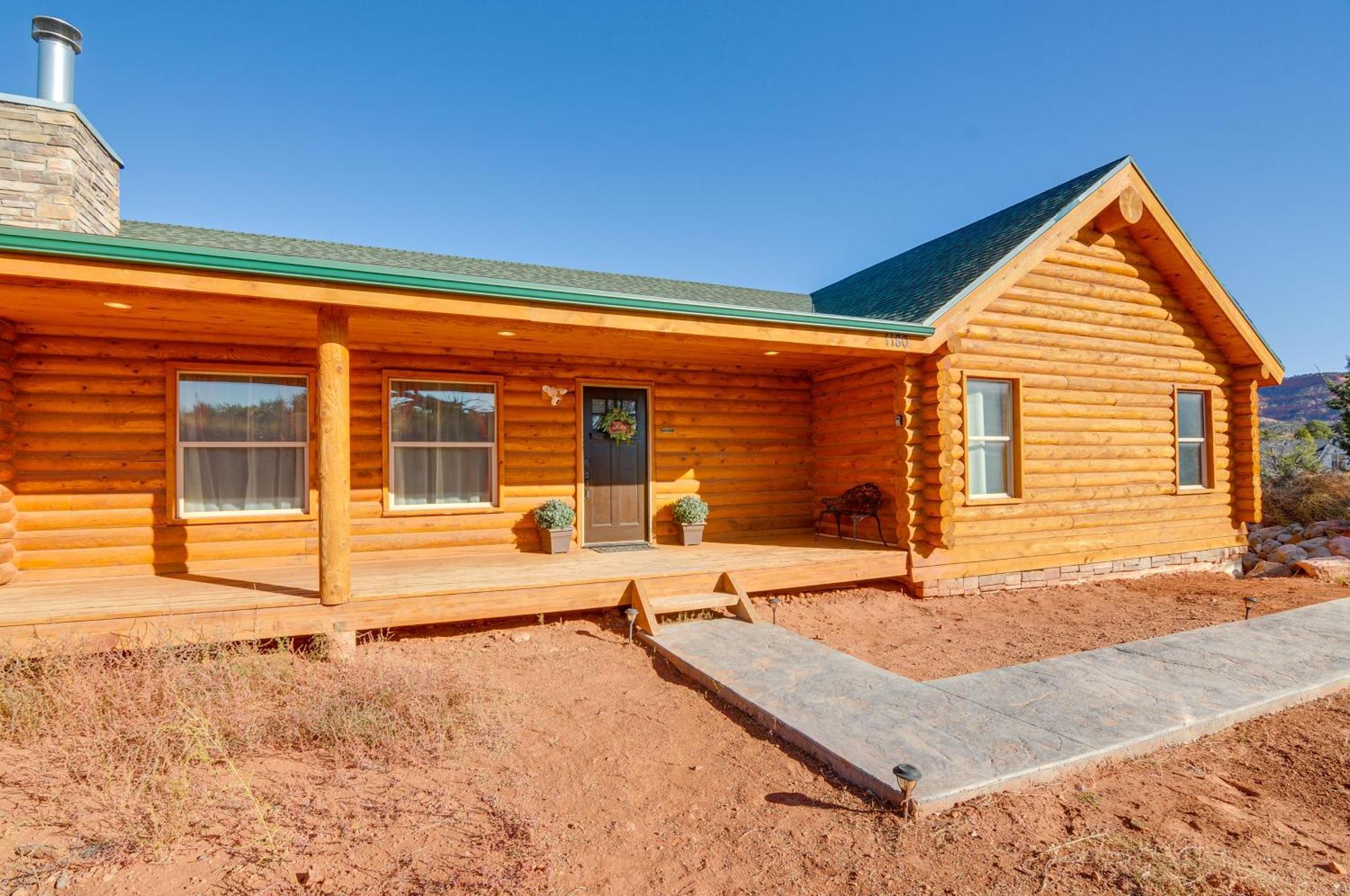 The Cliffrose Cabin - Hike, Relax, Explore! 卡纳布 外观 照片